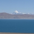 Manasarovar,jezero u hory Kails-na,Tibet